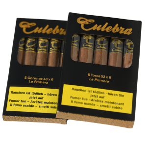 El Dúo Largo with Toro and Corona cigars