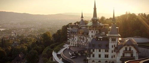 Zürcher Ball der Offiziere 2026 at The Dolder Grand – Culebra table stand